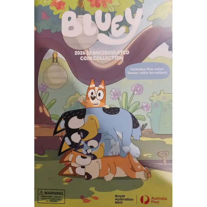 2026 Bluey Uncirculated $2 coin collection