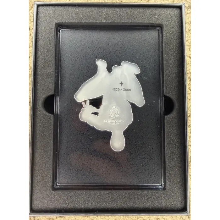 2026 Agoro Marvel Spider-Man Transforms Tier #1 Classic Spider-Man 1/2oz Silver 