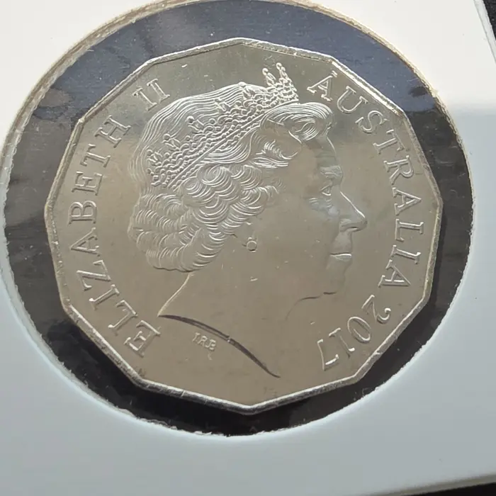 2017 "mabo" 50c uncirculated in 2x2 flip