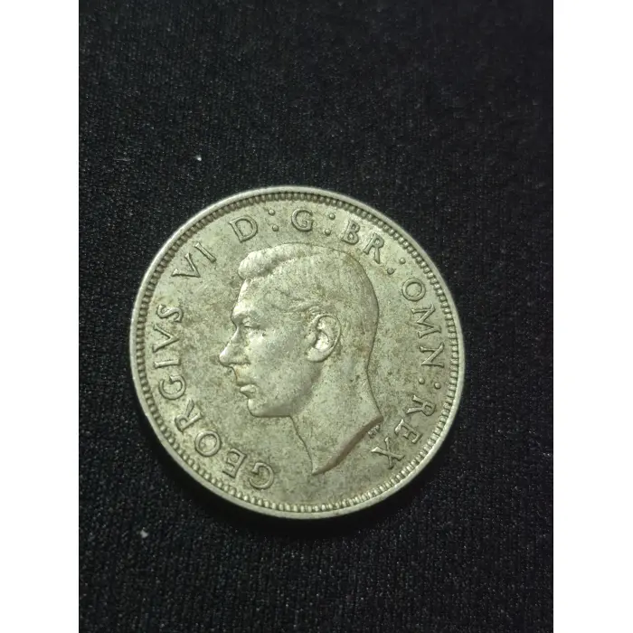1943 British Silver Two Shillings (Florin) – King George VI