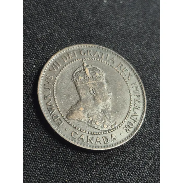 1904 Canada One Cent Large Penny - King Edward VII