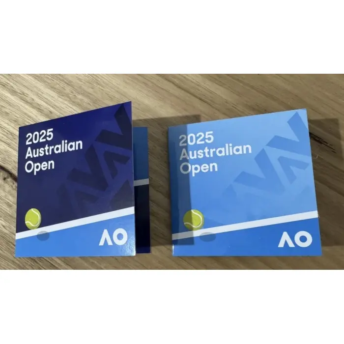 2025 $2 Australian Open Men’s and Ladies Tennis Privy Coins ( set of 2) 