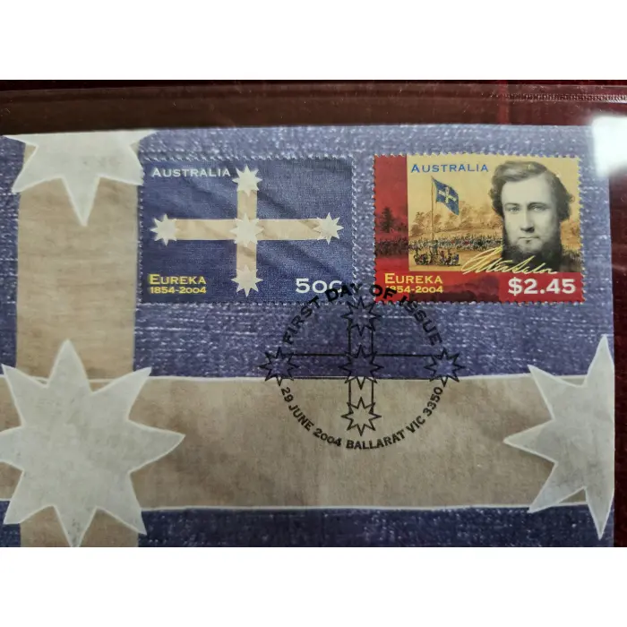 💙 2004 5 Dollar ($5) 150th Anniversary Eureka Stockade PNC Mintage 62,000