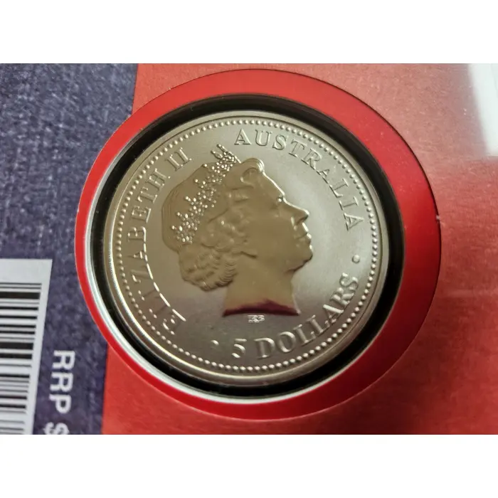 💙 2004 5 Dollar ($5) 150th Anniversary Eureka Stockade PNC Mintage 62,000