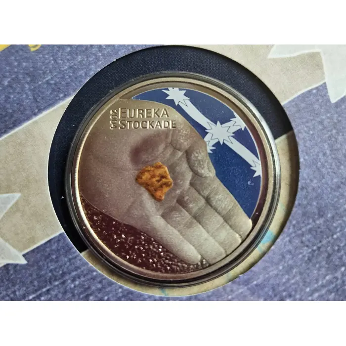 💙 2004 5 Dollar ($5) 150th Anniversary Eureka Stockade PNC Mintage 62,000