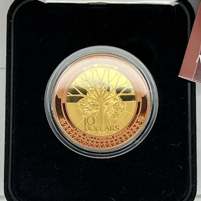 2001 $10 Millennium Coin Series – “The Future” Silver Proof Coin