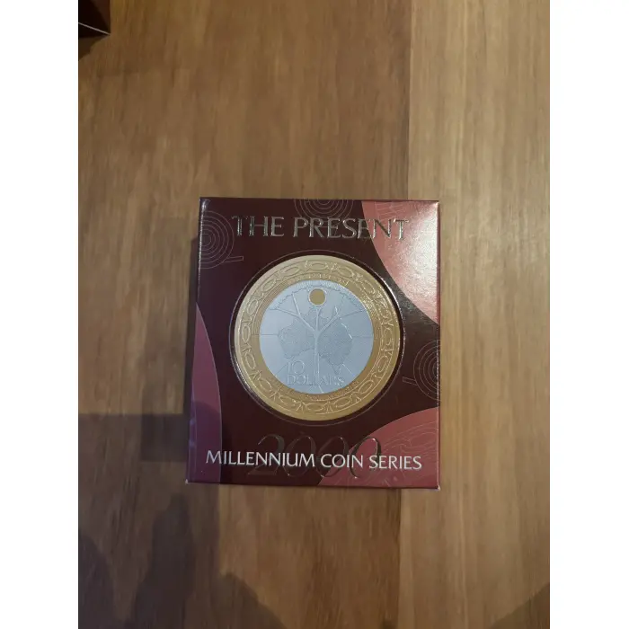 2000 Millennium Coin Series  - 10 Dollar Proof Coin in 1 oz Silver