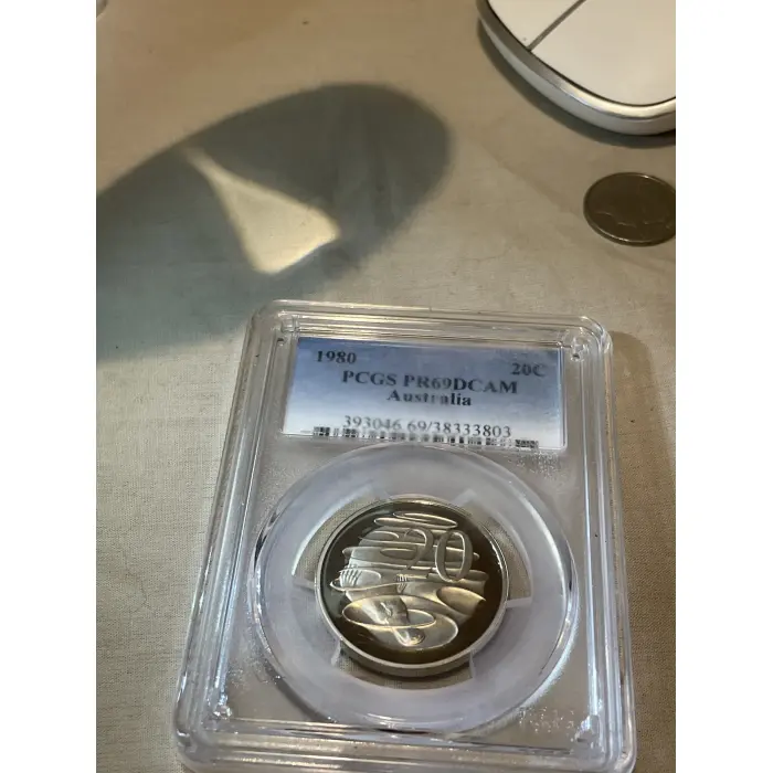1980.   TWENTY CENT PIECE 