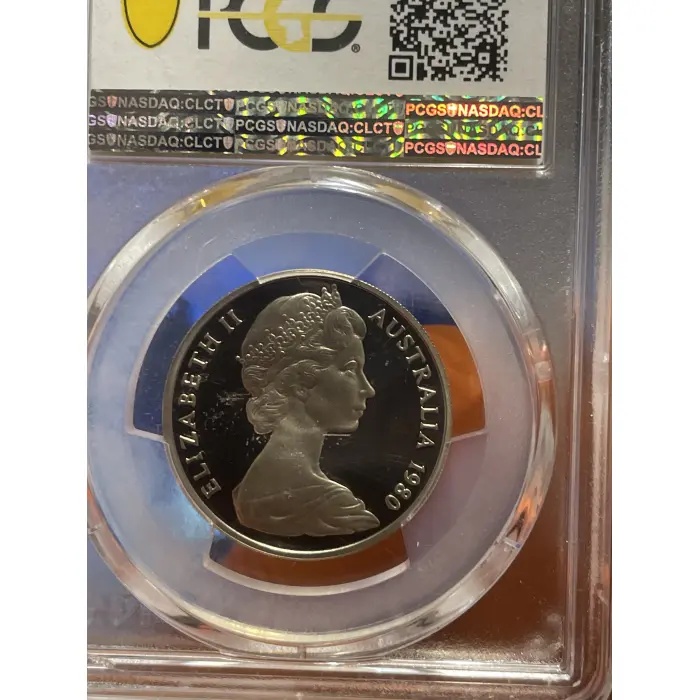 1980.   TWENTY CENT PIECE 