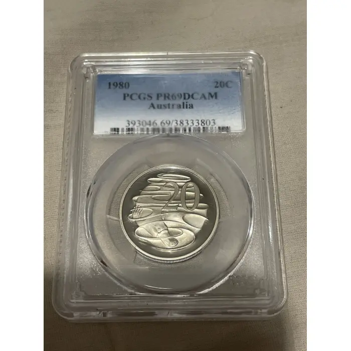 1980.   TWENTY CENT PIECE 