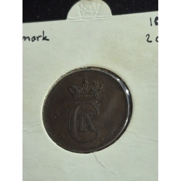 1883 DENMARK 2 ORE