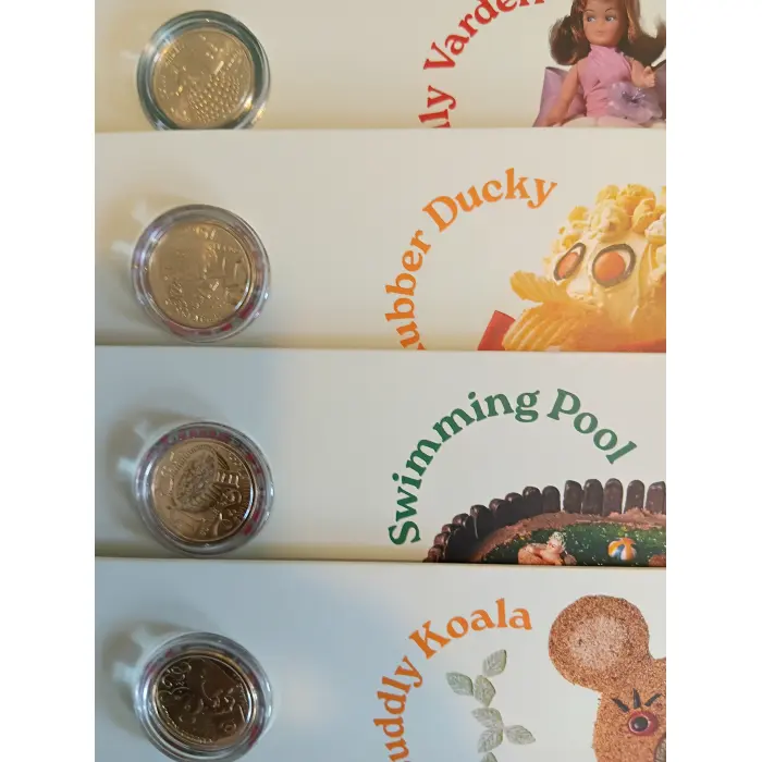 2025 Women's Weekly $1 coins ,set of 10.