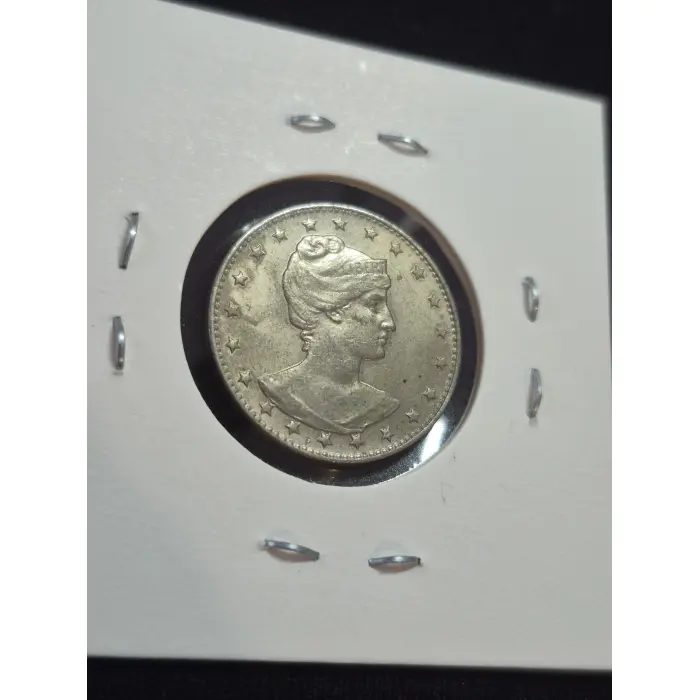 ​1901 Brazil 100 Réis Coin – Republica Dos Estados Unidos Do Brasi