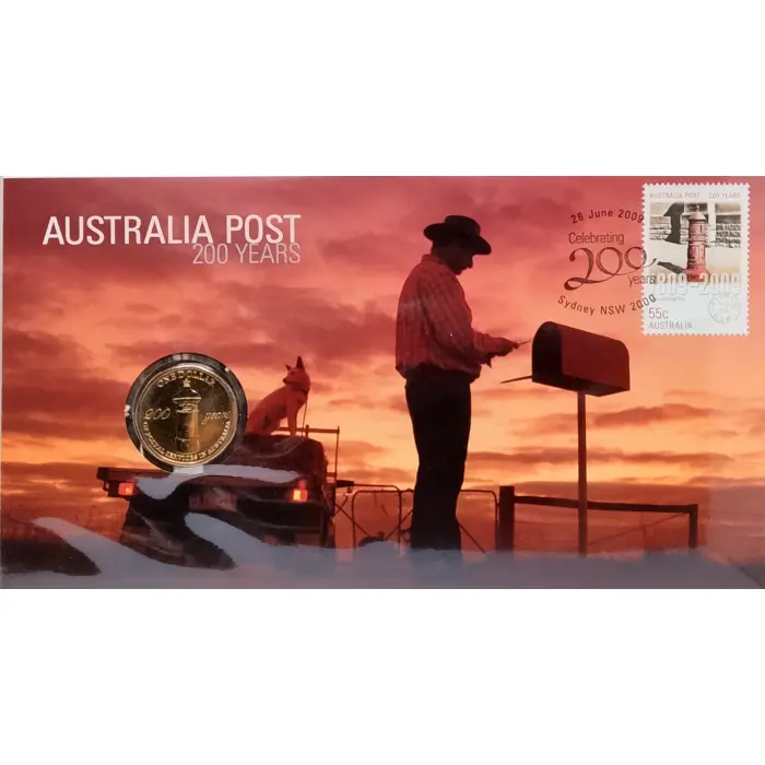 2009 $1 "Australia Post - Celebrating 200 years" FDC PNC