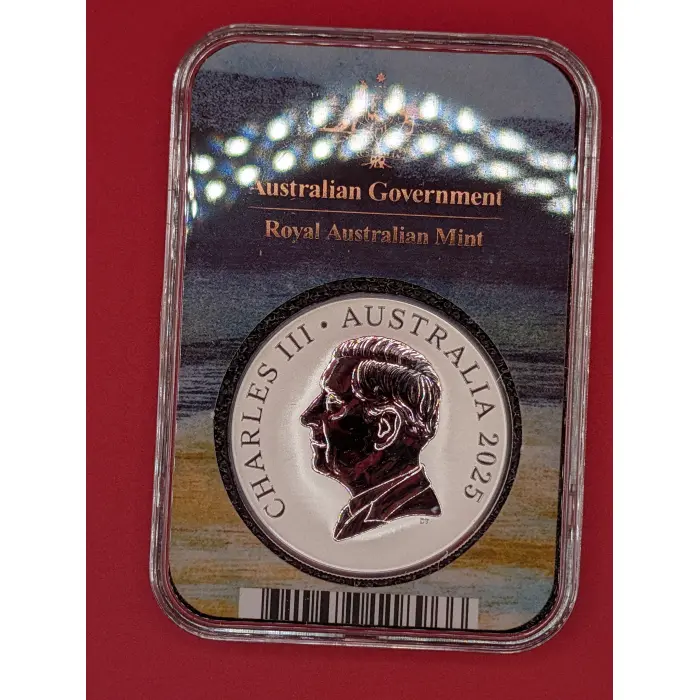 2025 Bush Capital 1oz Silver Kangaroo – Frosted Uncirculated