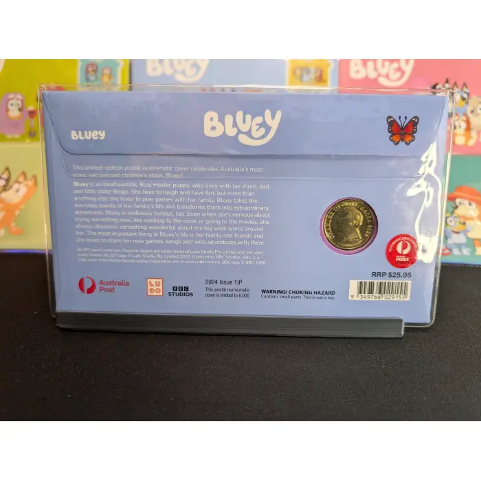 2024 $1 Bluey Limited edition PNCs x10