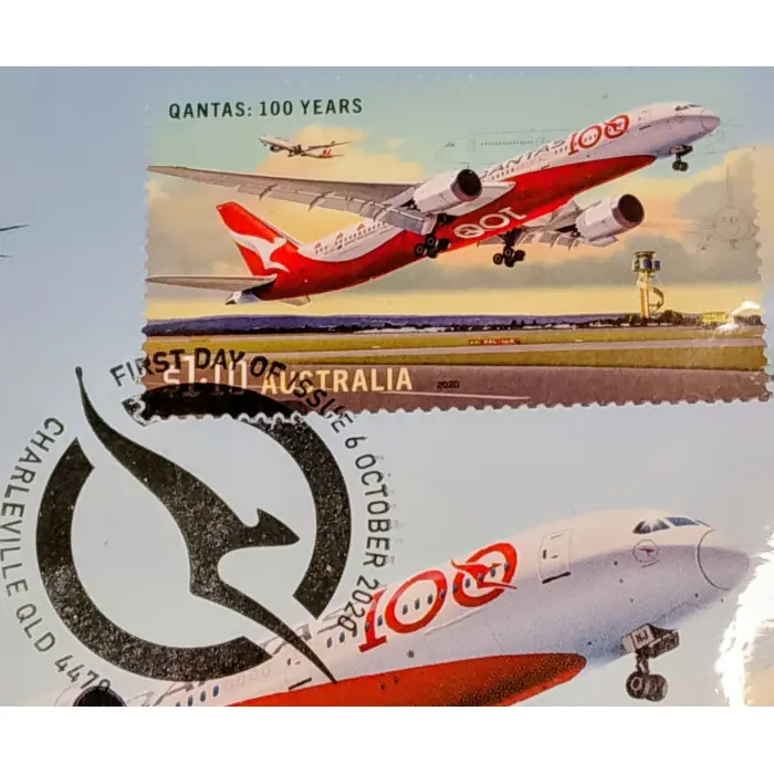 Australia Post 2020 "QANTAS 100 Years" Ltd FDC PNC #0606/1300