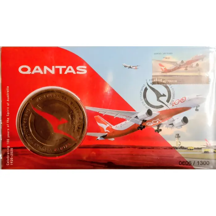 Australia Post 2020 "QANTAS 100 Years" Ltd FDC PNC #0606/1300