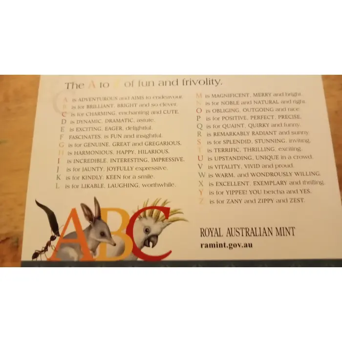 Australian UNC Baby coin set 2017 with Token  