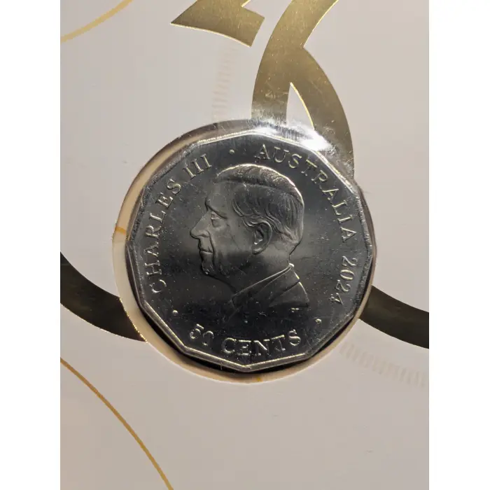 2024 50c 30th Anniversary of PNCs - NAIDOC coin in PNC