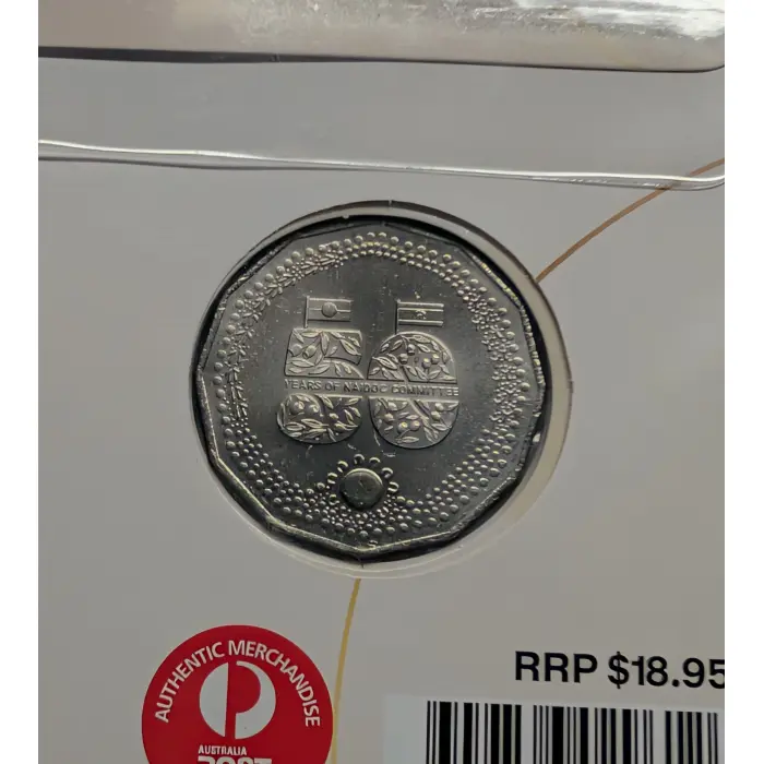 2024 50c 30th Anniversary of PNCs - NAIDOC coin in PNC