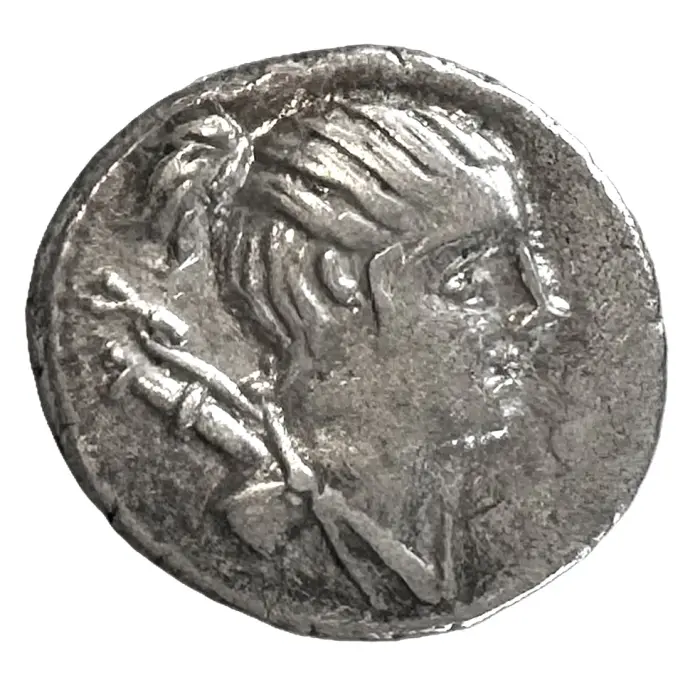 ROMAN C. Postumius (74 BC) silver denarius (S330) VF+/aVF