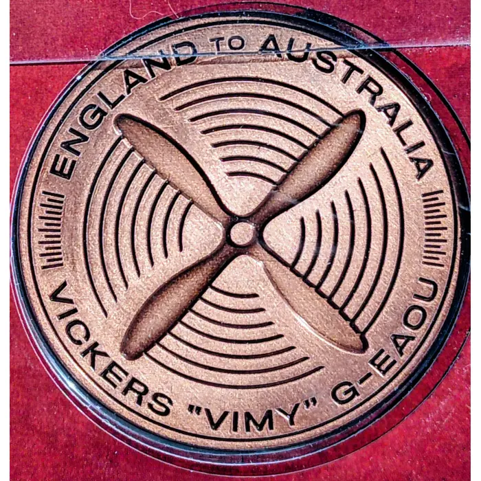2019 "Centenary of the First England to Australia Flight" Ltd FDC PMC #0733/1919