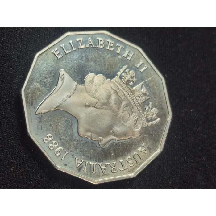1988 Australian Bicentenary 50 Cent Commemorative Proof Coin