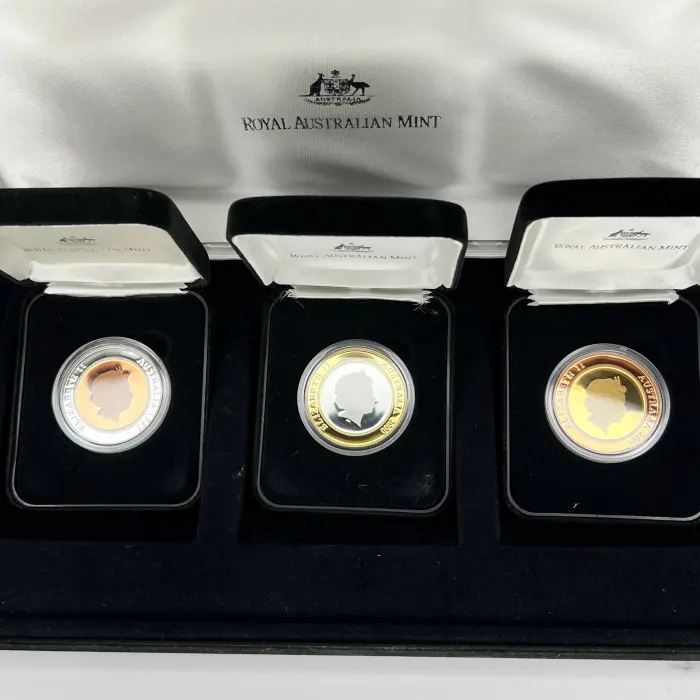 1999–2001 Millennium Coin Series – The Past, The Present & The Future $10 Proof 