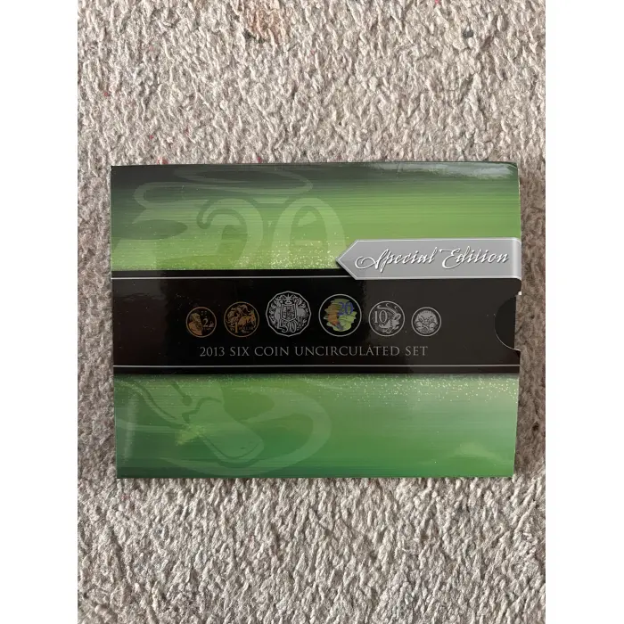 2013 6coin uncirculated set 