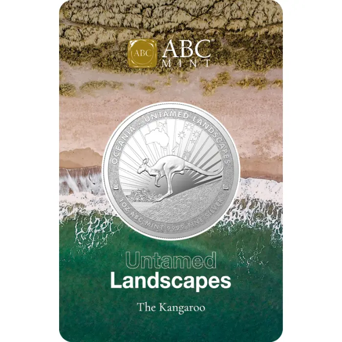 ABC Untamed Kangaroo 1oz Silver