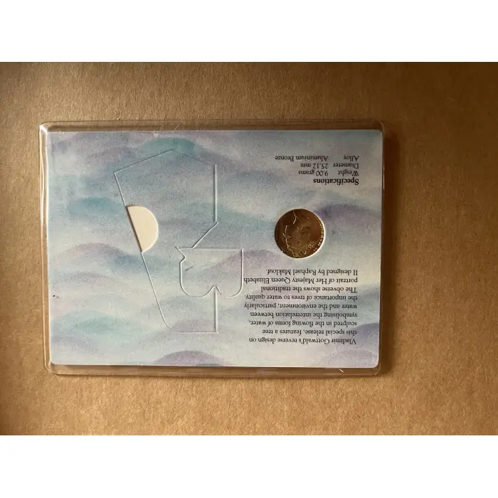 Australia 1993 Landcare One Dollar Coin in Royal Australian Mint