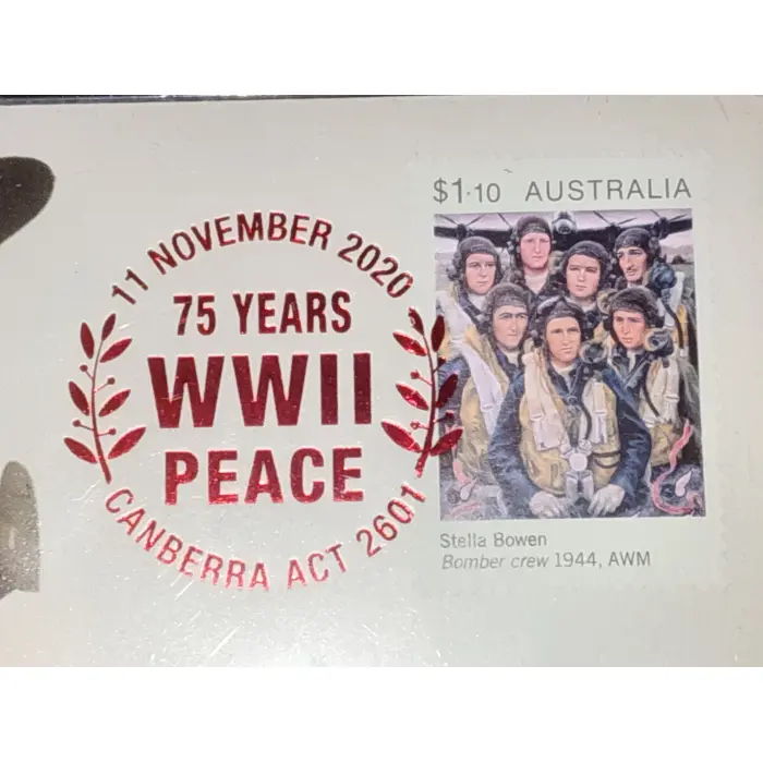 2020 $2 "Remembrance - 75th Anniversary of End of WWII" Impressions PNC