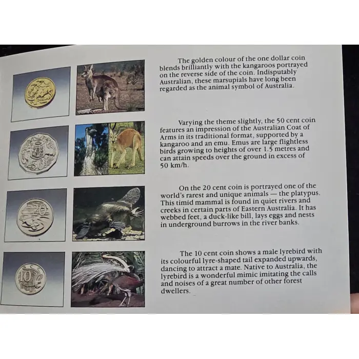 1985 RAM 7 coin uncirculated mint set Amazing condition