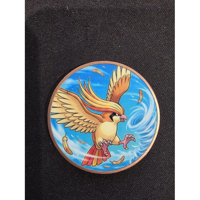 1oz copper round. Pokemon - Fearow, Pidgeot