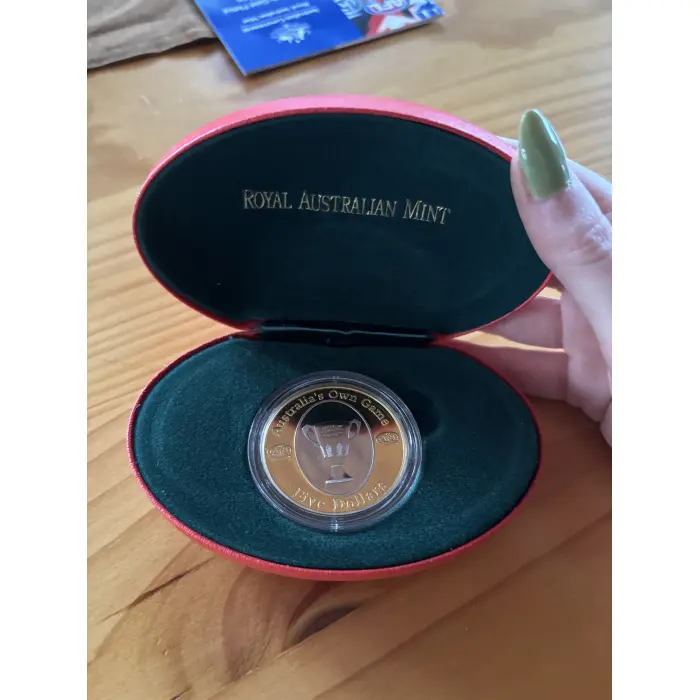 Selectively Plated AFL $5 Proof Coin