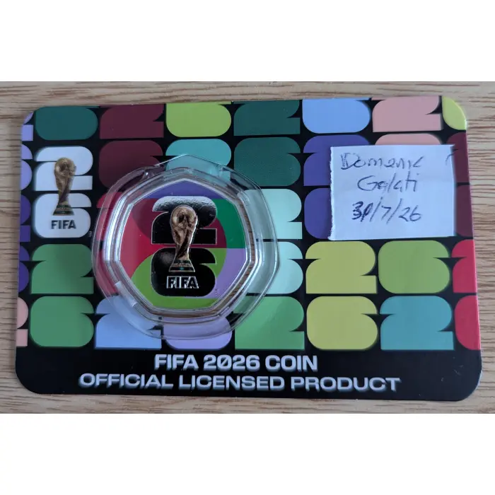 FIFA 2026 OFFICIAL LICENSED COLOUR COIN