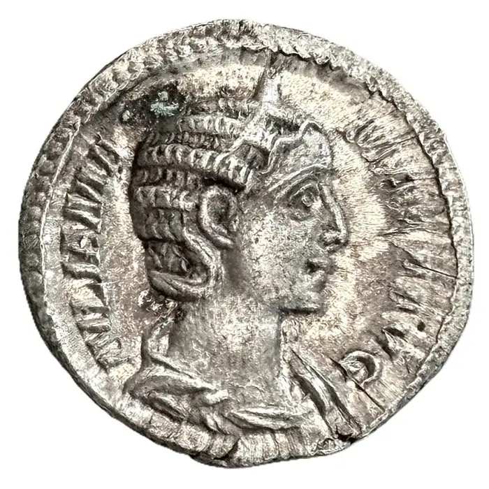 ROMAN Julia Mamaea (227 AD) denarius (S8218) EF