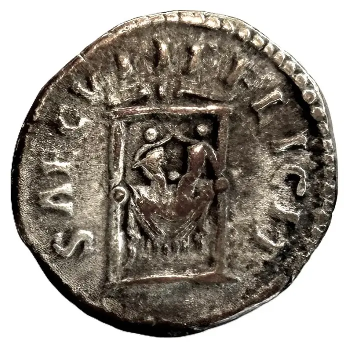 ROMAN Faustina Junior (175 AD) denarius (S5260) VF