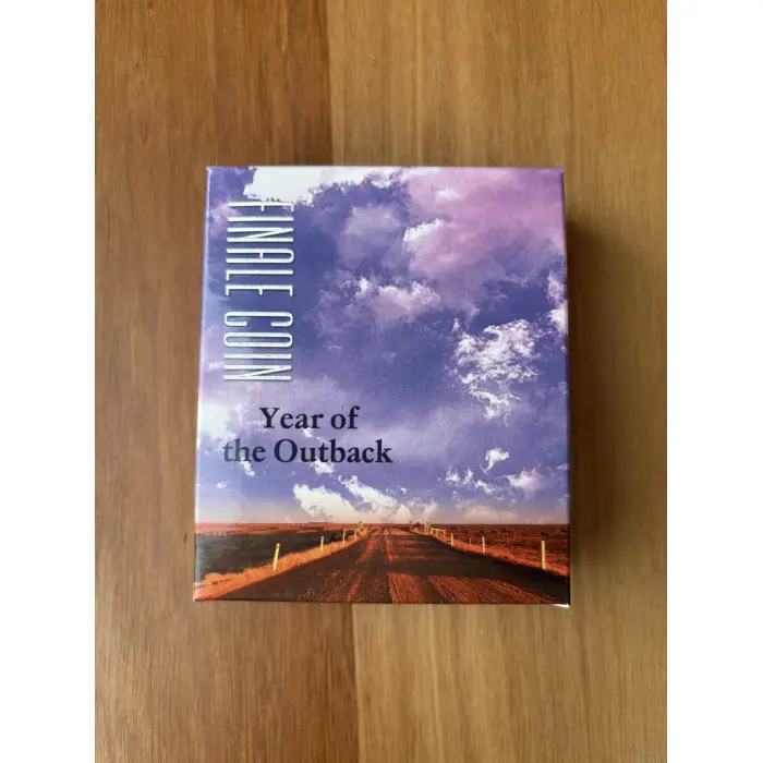 2002 Year of the Outback Final Coin $5 in Silver and with Holographic Details 