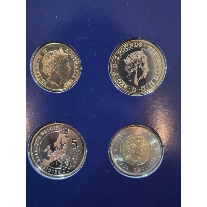​2019 Allied Nations 75th Anniversary of D-Day 4-Coin Pack