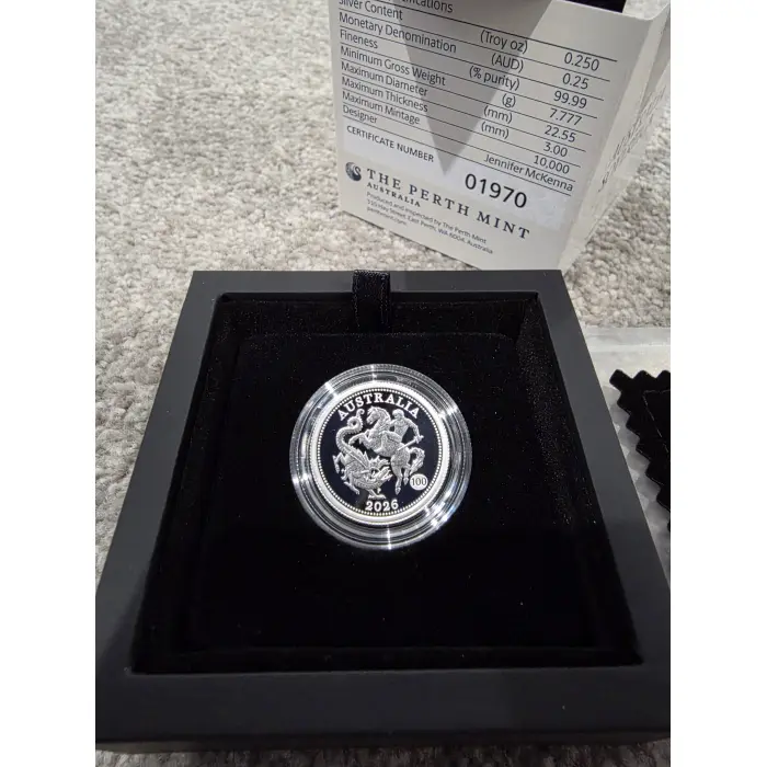 2026 Australia Sovereign - silver - Perth Mint