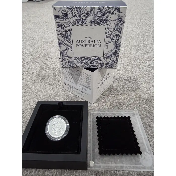 2026 Australia Sovereign - silver - Perth Mint