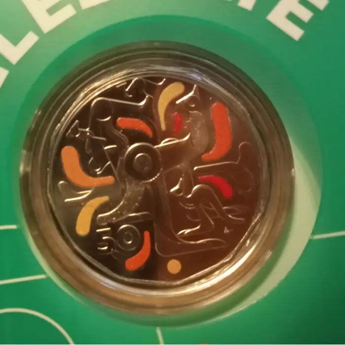  Celebrate 50c coloured 2025 & 2026 Loop 