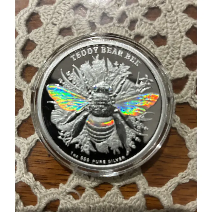 2026 AUSTRALIAN NATIVE BEES 1oz SILVER $2 COIN “TEDDY BEAR BEE” ISSUE # 5