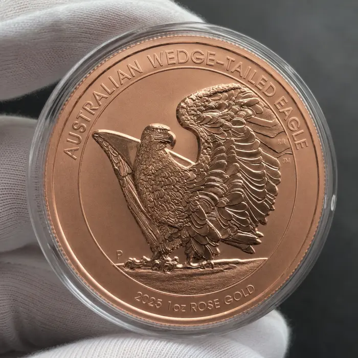 Australian Wedge-Tailed Eagle 2025 1oz Rose Gold Reverse Proof Ultra High Relief