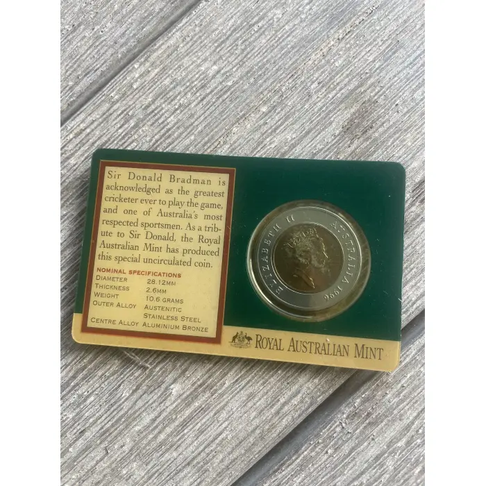 Bundle - 2 x Sir Donald Bradman $5 Collector Coins