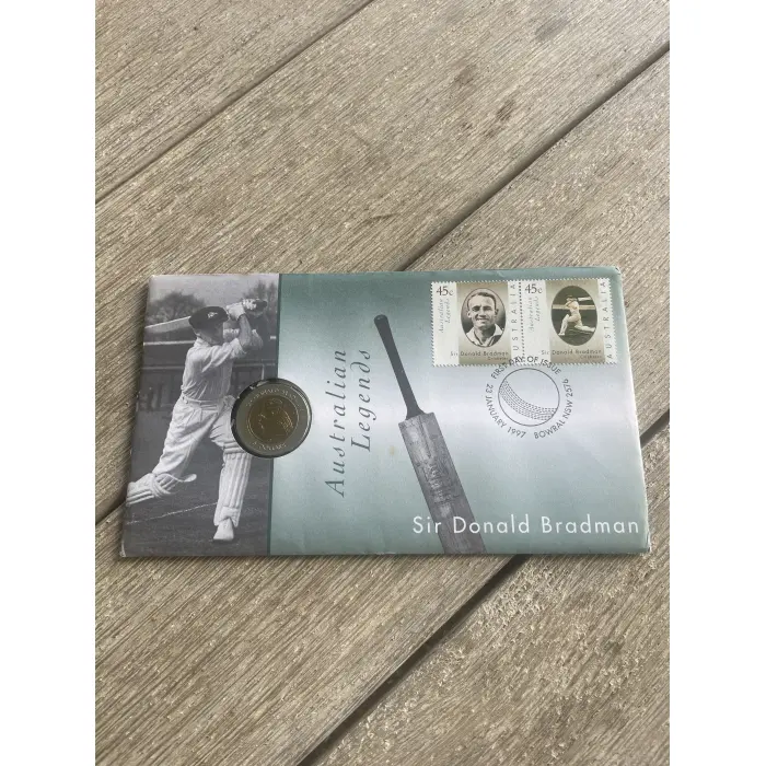 Bundle - 2 x Sir Donald Bradman $5 Collector Coins