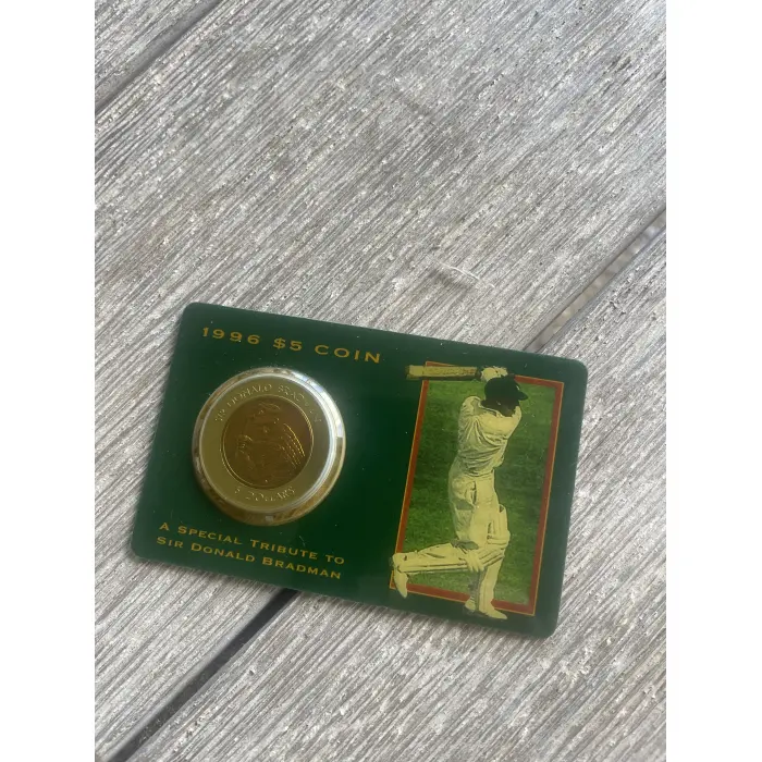 Bundle - 2 x Sir Donald Bradman $5 Collector Coins