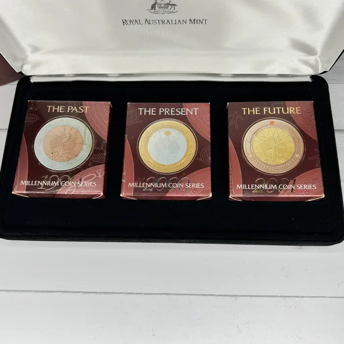 1999–2001 Millennium Coin Series – Matching-Number $10 Proof Collection